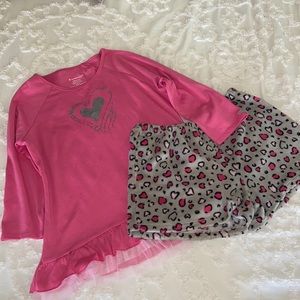 American Girl Lovely Leopard 18/20 Pajama Set